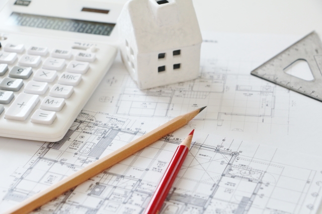 注文住宅の設計図